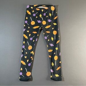 Carter's Black Pajama Bottoms with Candy Print